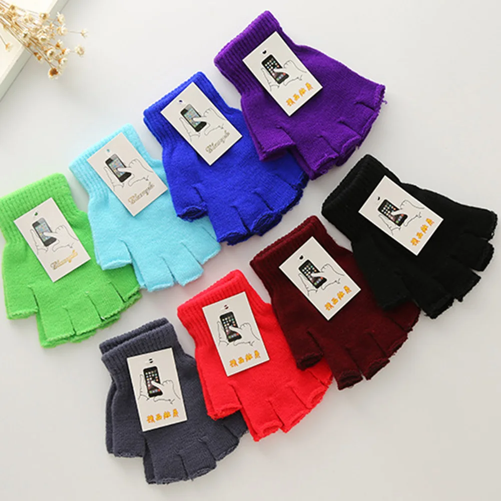 1 Pair Half Finger Fingerless Gloves Unisex Warm Knitted Stretch Elastic Winter Outdoor Warm Winter Mitten Sports Cycling Gloves
1 Pair Half Finger Fingerless Gloves Unisex Warm Knitted Stretch Elastic Winter Outdoor Warm Winter Mitten Sports Cycling Gloves