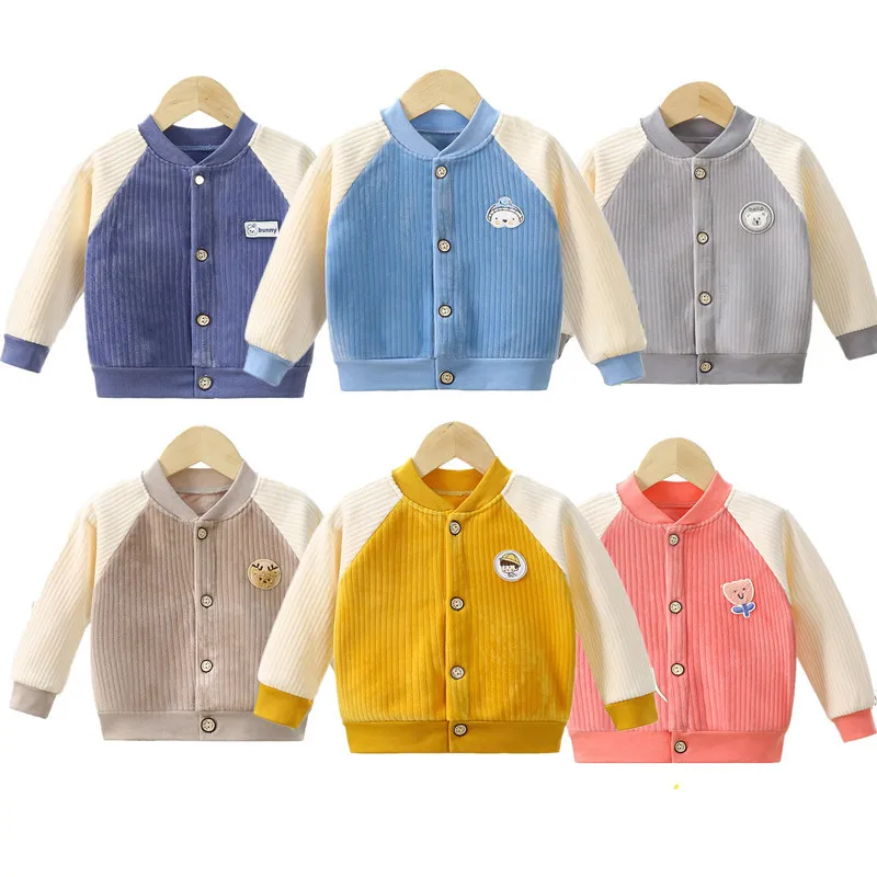 New Baby Toddler Clothes Spring Fall Coat Long Sleeve Warm Top Outwear Cute Clothes 0-3Years Infant Boys Girls Warm Jackets1-4Y
New Baby Toddler Clothes Spring Fall Coat Long Sleeve Warm Top Outwear Cute Clothes 0-3Years Infant Boys Girls Warm Jackets1-4Y