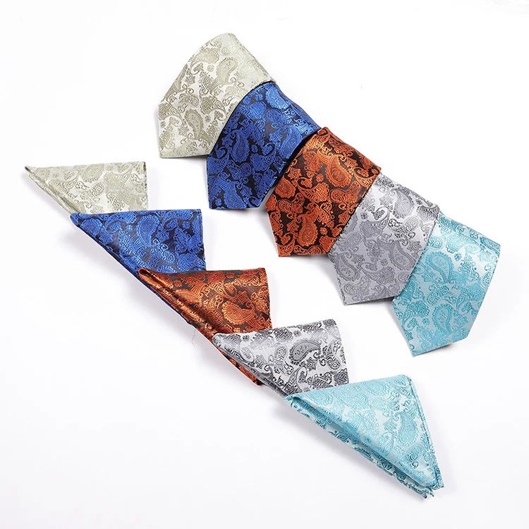 Мужские галстуки набор модный галстук карманный квадратный подарки для мужчин