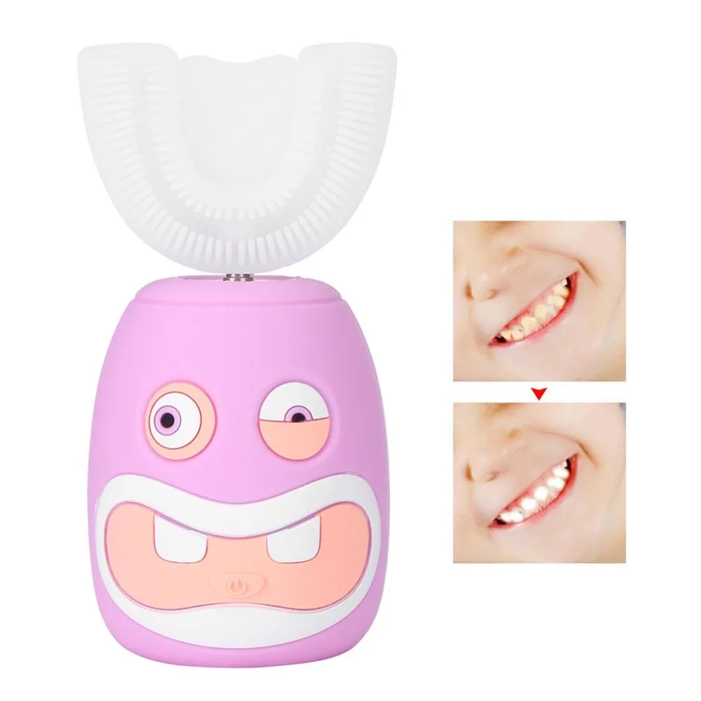 Rabbit Sonic Automatic U-shaped Toothbrush Kids Waterproof Oral Clean Tool Baby Brush Cleaning Electric Toothbrush Host Care
Rabbit Sonic Automatic U-shaped Toothbrush Kids Waterproof Oral Clean Tool Baby Brush Cleaning Electric Toothbrush Host Care