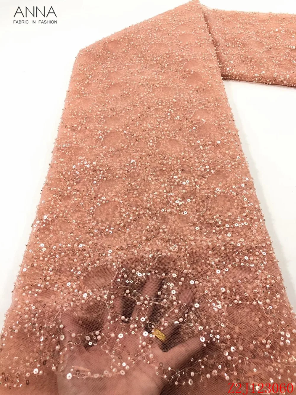 Anna fashion french net lace sequins fabric embroidery with beads high quality african lace nigerian tulle fabrics 5 yards/piece
Anna fashion french net lace sequins fabric embroidery with beads high quality african lace nigerian tulle fabrics 5 yards/piece
