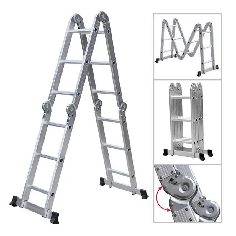 3.6m Ladders Foldable Telescopic Herringbone Ladder Stable Non-slip Multifunctional Retractable Straight Ladder Tool Ladders HWC
3.6m Ladders Foldable Telescopic Herringbone Ladder Stable Non-slip Multifunctional Retractable Straight Ladder Tool Ladders HWC