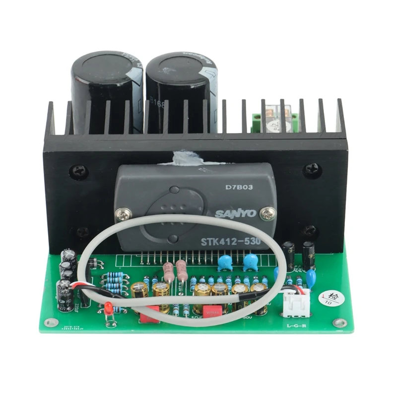 STK Later Produced High-Power Beautiful Sound Thick Film STK412-530 Power Amplifier Test Finished Board
STK Later Produced High-Power Beautiful Sound Thick Film STK412-530 Power Amplifier Test Finished Board