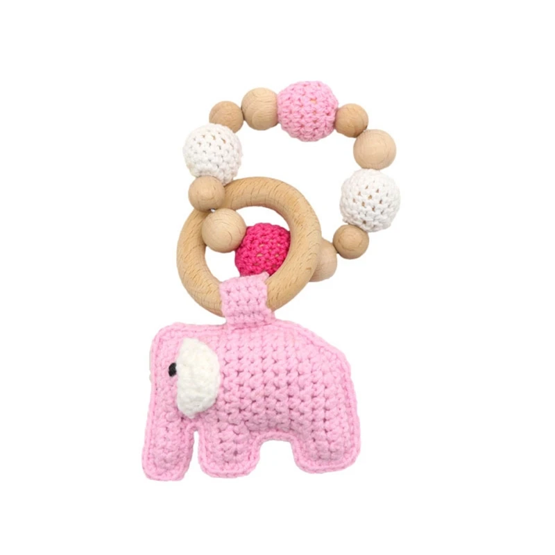 Baby Wooden Beads Bracelet Rattle Crochet Elephant Teether Infants Teeth Nursing Soother Molar Toys Shower Gifts
Baby Wooden Beads Bracelet Rattle Crochet Elephant Teether Infants Teeth Nursing Soother Molar Toys Shower Gifts