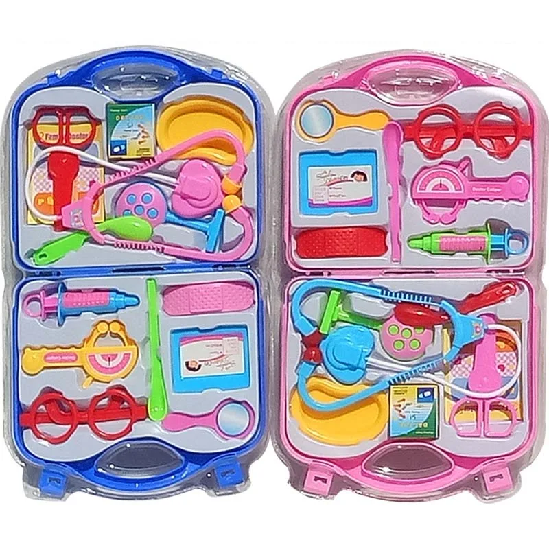 Новый детский врач медсестра комплект для ролевых игр портативный чемодан