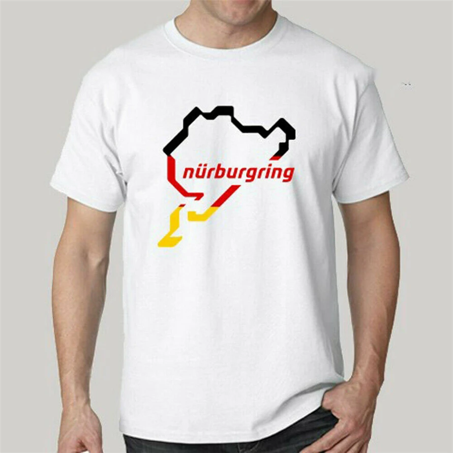 Футболка Neu Grobe от S до 3Xl! Белая мужская футболка Nurburgring Circuit Logo Niki Lauda 34Th 30Th 40Th 50Th