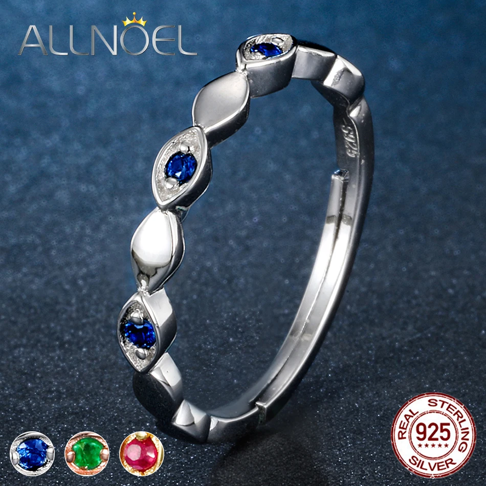 ALLNOEL романтическое цветочное сказочное кольцо для женщин 925 пробы серебро