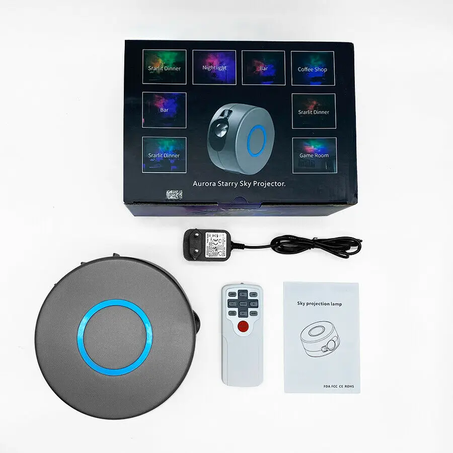 7-in-1 LED Starry Night Sky Laser Projector Light 360 Rotating Color Changing Galaxy Star Party Kids Room Decor Lamp Gift
7-in-1 LED Starry Night Sky Laser Projector Light 360 Rotating Color Changing Galaxy Star Party Kids Room Decor Lamp Gift