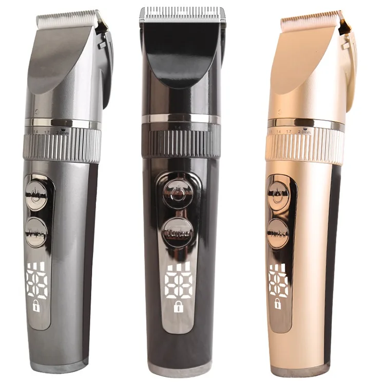 Professional Electric Hair Clippers Hair Cutting Machine Waterproof Trimmer For Barber Shop Grooming Kits LCD Digital Display
Professional Electric Hair Clippers Hair Cutting Machine Waterproof Trimmer For Barber Shop Grooming Kits LCD Digital Display
