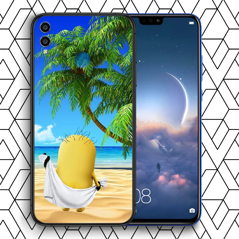 Cute Minione Cartoon Yellow Phone Case Cover Hull For HUAWEI Honor 7a 8s 8a 8x 9 9x 10 20 I Lite Pro Black Back Pretty Etui
Cute Minione Cartoon Yellow Phone Case Cover Hull For HUAWEI Honor 7a 8s 8a 8x 9 9x 10 20 I Lite Pro Black Back Pretty Etui