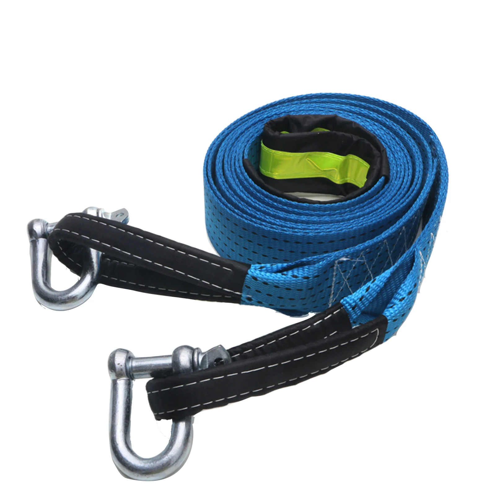 3M/4M High Strength Nylon Trailer Tow Ropes Strape Cable With U Hooks Reflective Light Towing Rope For Car Truck Best Service
3M/4M High Strength Nylon Trailer Tow Ropes Strape Cable With U Hooks Reflective Light Towing Rope For Car Truck Best Service