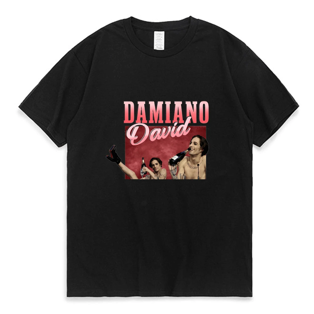Maneskin T Shirt New Fashion Women/Men Maneskin Damiano David Rock T-Shirts Men's Clothing Kawaii Cotton Tee Shirts Tops New
Maneskin T Shirt New Fashion Women/Men Maneskin Damiano David Rock T-Shirts Men's Clothing Kawaii Cotton Tee Shirts Tops New