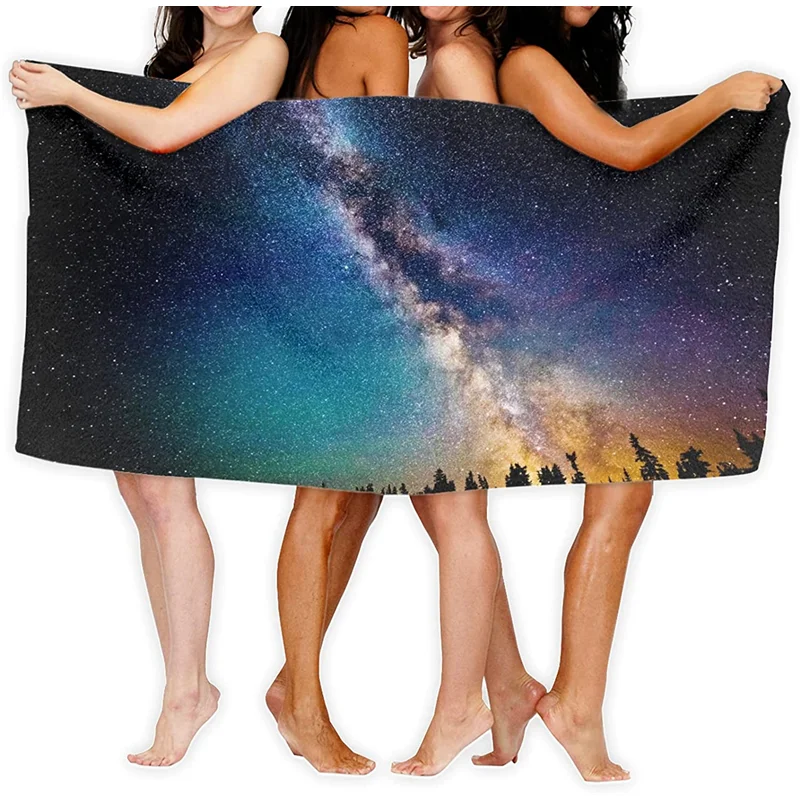 Night Sky bath towel, 30"X50" swimming pool, spa and gym towel, quick-drying towel 100% microfiber
Night Sky bath towel, 30"X50" swimming pool, spa and gym towel, quick-drying towel 100% microfiber