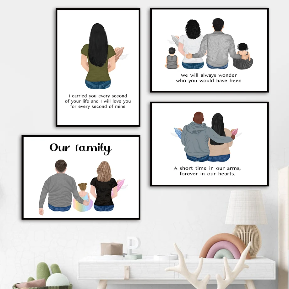 Custom Warm Family Love Romantic Affection Group Wall Art Canvas Painting Nordic Poster Interior Home Loft Decor Pictures 
Custom Warm Family Love Romantic Affection Group Wall Art Canvas Painting Nordic Poster Interior Home Loft Decor Pictures
