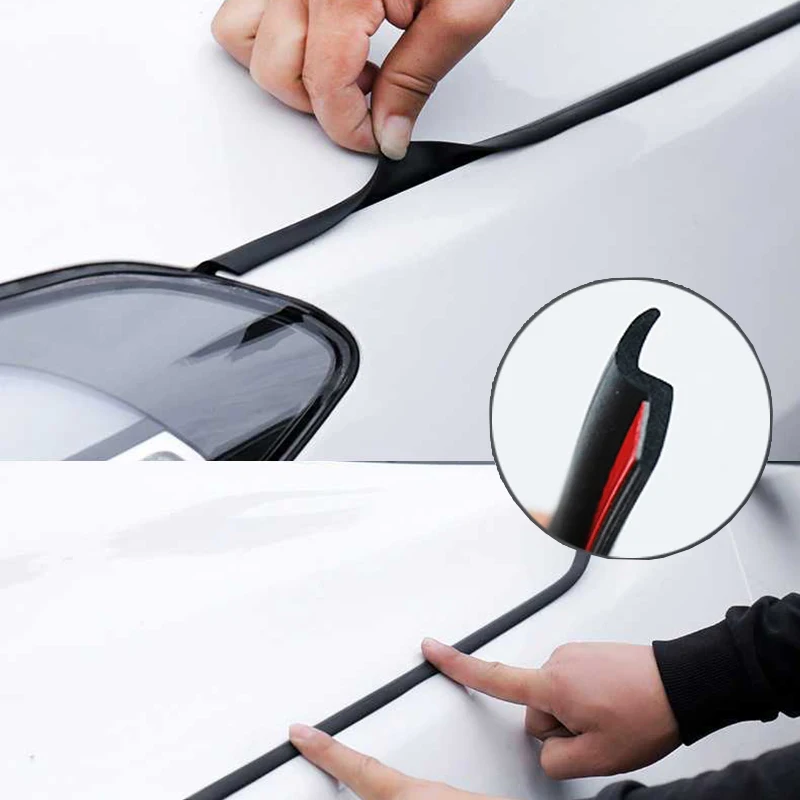 Car Sticker Hood Sealing Stripe Waterproof Dustproof Rubber Hood Gap Filler Noise Insulation Universal Auto Seal Strip Car Goods
Car Sticker Hood Sealing Stripe Waterproof Dustproof Rubber Hood Gap Filler Noise Insulation Universal Auto Seal Strip Car Goods