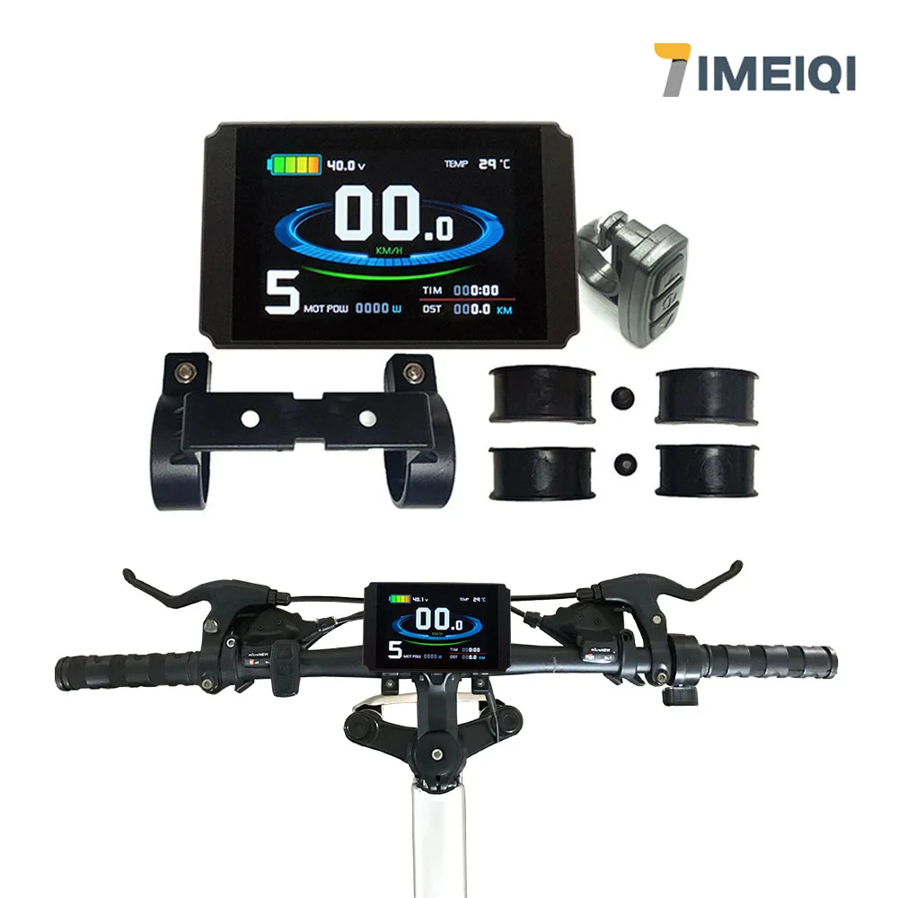 Electric Bicycle 24/36/48V Intelligent KT-LCD8H Colorful Display E-bike LCD Control Panel SM/Waterproof Plug Accessories
Electric Bicycle 24/36/48V Intelligent KT-LCD8H Colorful Display E-bike LCD Control Panel SM/Waterproof Plug Accessories