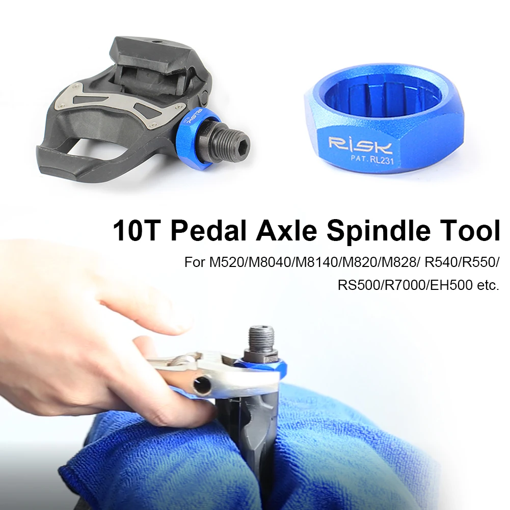 Bicycle Pedal Axle Spindle Removal Loosing Tool Self Locking Pedals Loosing Lock Bolt For M520/M8040/M8140/M820/M828
Bicycle Pedal Axle Spindle Removal Loosing Tool Self Locking Pedals Loosing Lock Bolt For M520/M8040/M8140/M820/M828