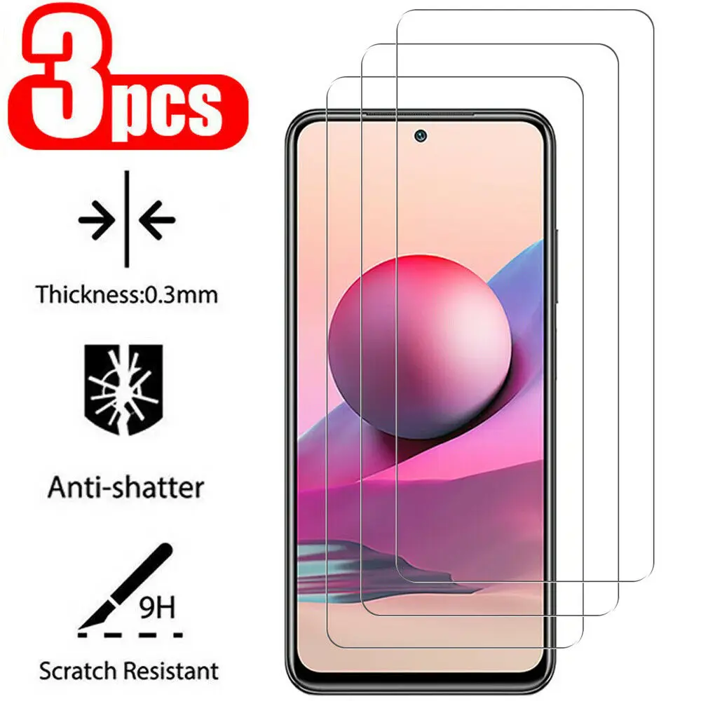 3 шт. для Xiaomi Redmi Note 10 9T 9S 9 8 7 Pro защита для экрана из закаленного стекла
3 шт. для Xiaomi Redmi Note 10 9T 9S 9 8 7 Pro защита для экрана из закаленного стекла