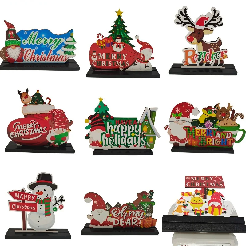 New Listed DIY Christmas Wooden Puzzle Christmas Children's Gifts Christmas Decorations Wooden Painting Home Decoration
New Listed DIY Christmas Wooden Puzzle Christmas Children's Gifts Christmas Decorations Wooden Painting Home Decoration