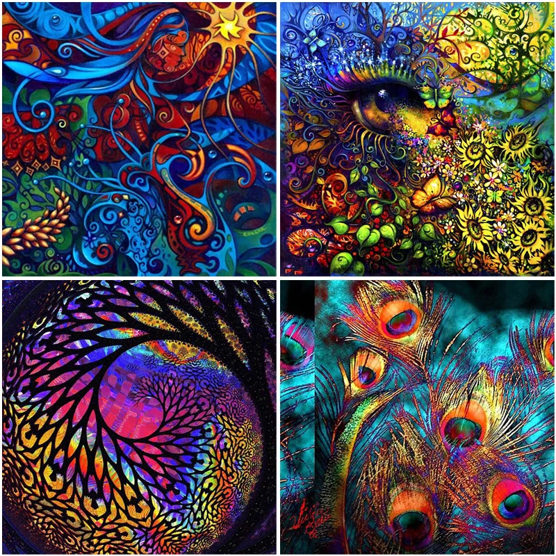DIY Diamond Painting Animals Full Square Round Drill Colored Feather Peacock Embroidery Cross Stitch Needlework Home Decor Gift
DIY Diamond Painting Animals Full Square Round Drill Colored Feather Peacock Embroidery Cross Stitch Needlework Home Decor Gift