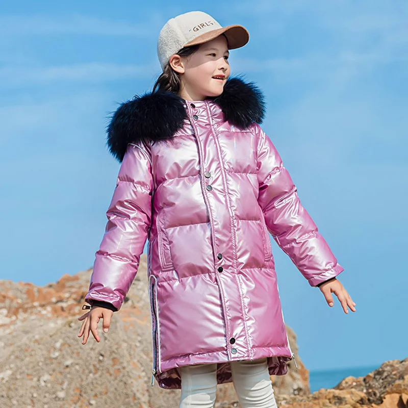 New fashion children's Warm Down Jacket for Girls parka Colored Fur collar Thicken Outerwear Winter clothes 5-14y snow coat
New fashion children's Warm Down Jacket for Girls parka Colored Fur collar Thicken Outerwear Winter clothes 5-14y snow coat
