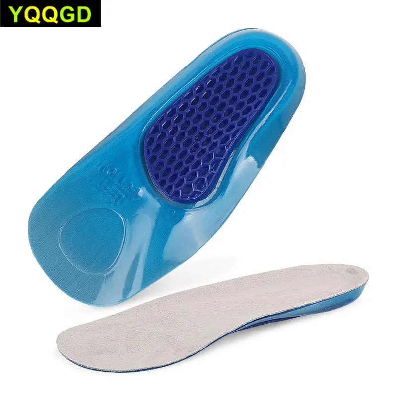 1Pair Silicone Insoles Arch Support Orthopedic Shoe Inserts Heel Cups 3/4 Pain Relief Plantar Fasciitis Insoles Unisex
1Pair Silicone Insoles Arch Support Orthopedic Shoe Inserts Heel Cups 3/4 Pain Relief Plantar Fasciitis Insoles Unisex
