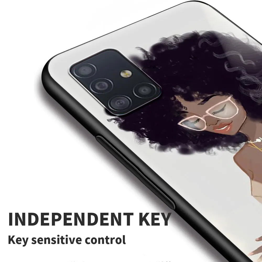 Cellphone Case For Samsung A21s A51 A71 A91 A72 A52 A42 A41 A32 A31 A21 EU A12 A11 A02 A02s A01 Cool Afro Lady Cover
Cellphone Case For Samsung A21s A51 A71 A91 A72 A52 A42 A41 A32 A31 A21 EU A12 A11 A02 A02s A01 Cool Afro Lady Cover