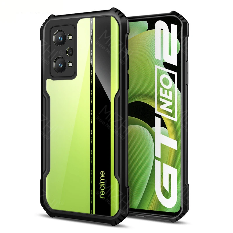Прозрачная акриловая сверхпрочная задняя крышка для Realme GT Neo 2 G T Neo2 GTNeo2, чехол, бронированный противоударный чехол
Прозрачная акриловая сверхпрочная задняя крышка для Realme GT Neo 2 G T Neo2 GTNeo2, чехол, бронированный противоударный чехол