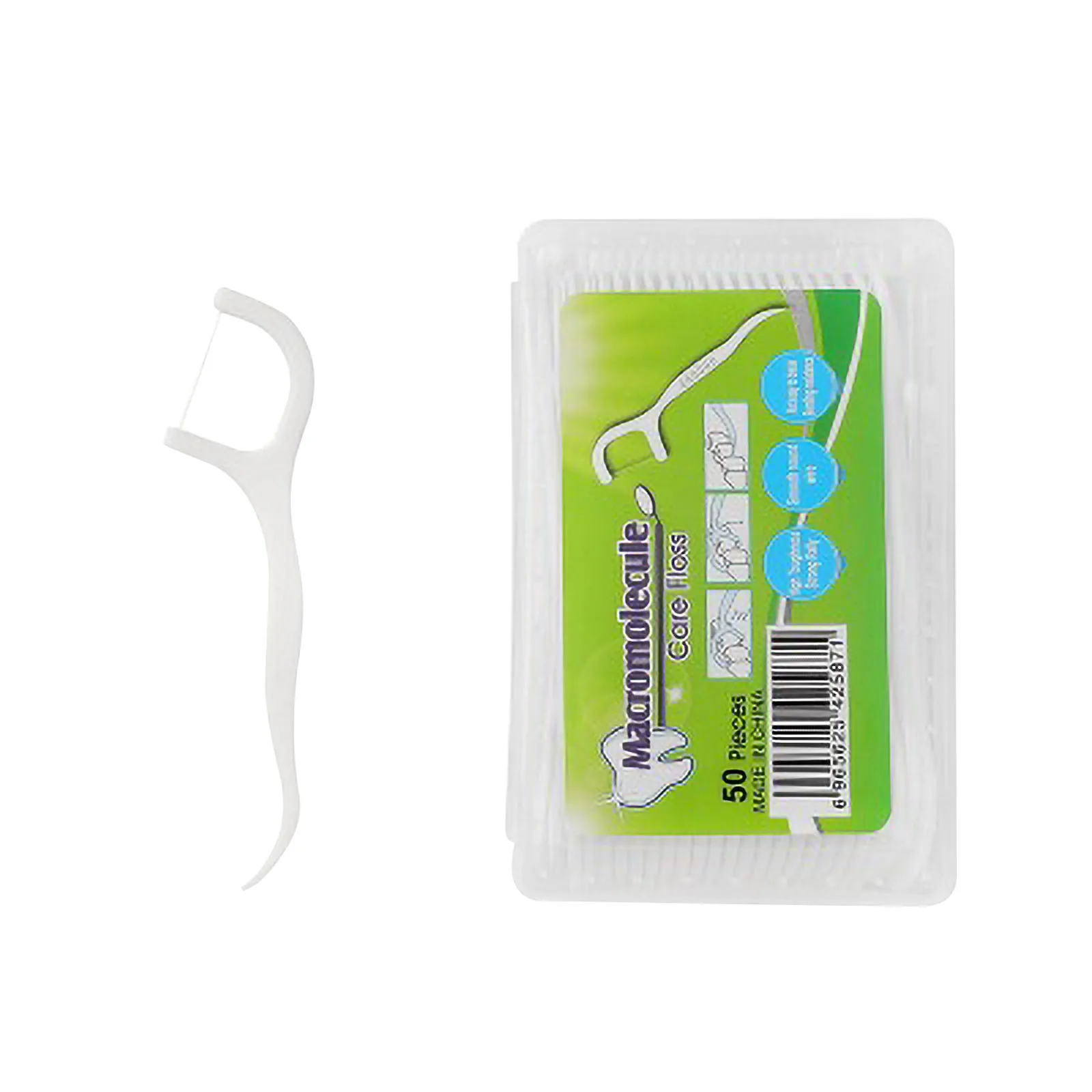 50PCS Disposable Plastic Household Boxed Floss Stick Cleaning Tools High-strength Tooth Toothpicks Kitchen Accessories cocina
50PCS Disposable Plastic Household Boxed Floss Stick Cleaning Tools High-strength Tooth Toothpicks Kitchen Accessories cocina