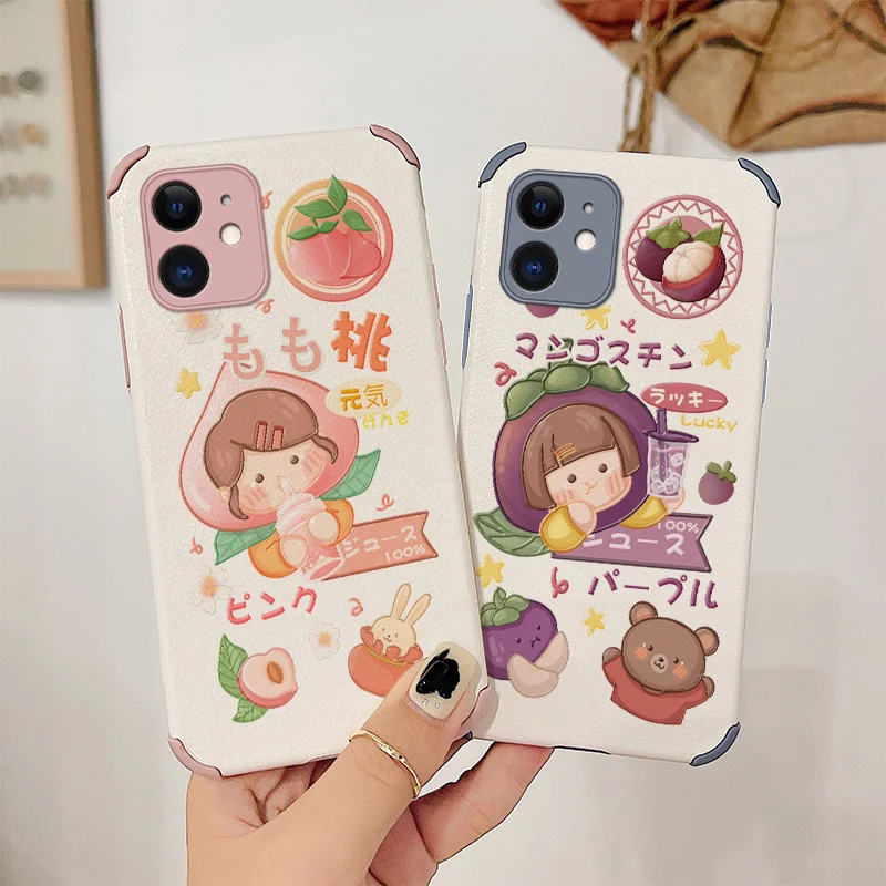 Cute Mangosteen Girl Phone Case For iPhone 12 Pro Max Mini 11 Pro Max X XS XR XSMAX SE2020 8 8Plus 7 7Plus 6 6S Plus Cover
Cute Mangosteen Girl Phone Case For iPhone 12 Pro Max Mini 11 Pro Max X XS XR XSMAX SE2020 8 8Plus 7 7Plus 6 6S Plus Cover