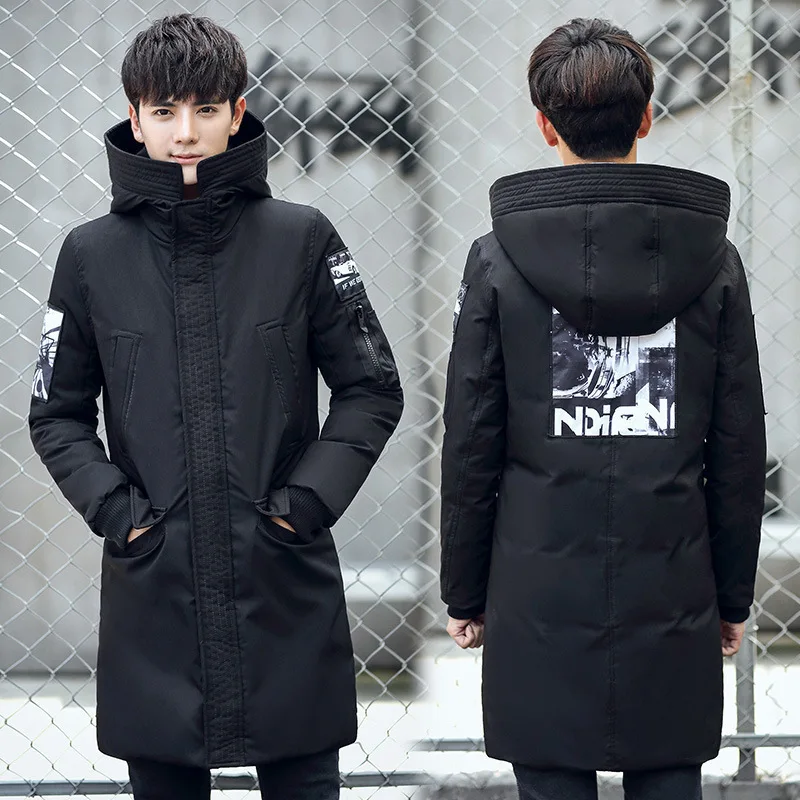 New Custom Logo Men's Winter Down Jacket Padded Coats Men's Clothing Printed Hooded Warm Mid-length Casual Windproof Winter New
New Custom Logo Men's Winter Down Jacket Padded Coats Men's Clothing Printed Hooded Warm Mid-length Casual Windproof Winter New