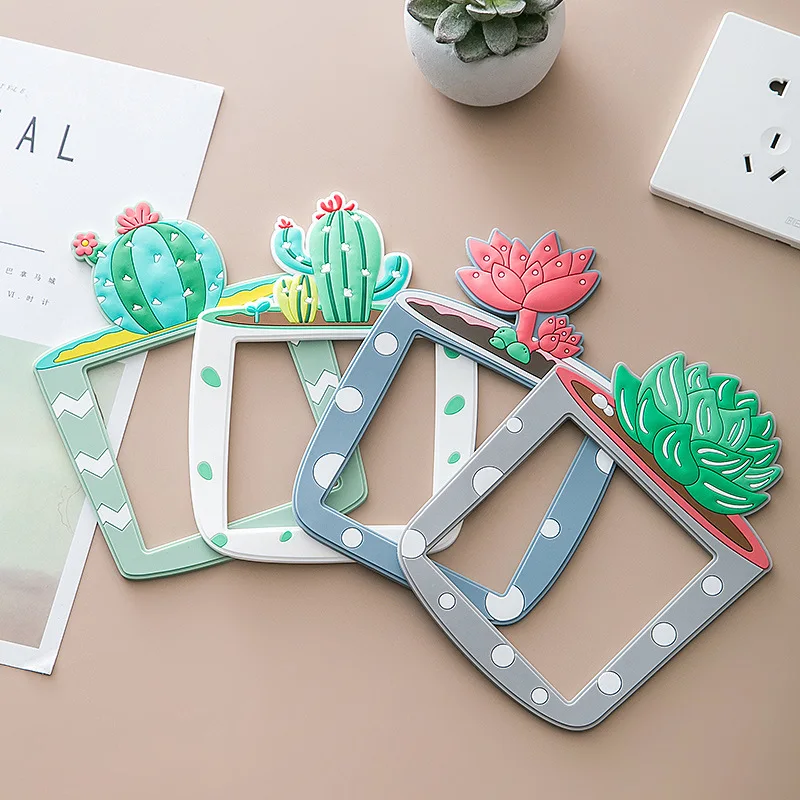 Cartoon Succulent Cactus Switch Cover Wall Stickers Switch Protection Socket Block Border Cover Creative Simple Modern Home Deco
Cartoon Succulent Cactus Switch Cover Wall Stickers Switch Protection Socket Block Border Cover Creative Simple Modern Home Deco
