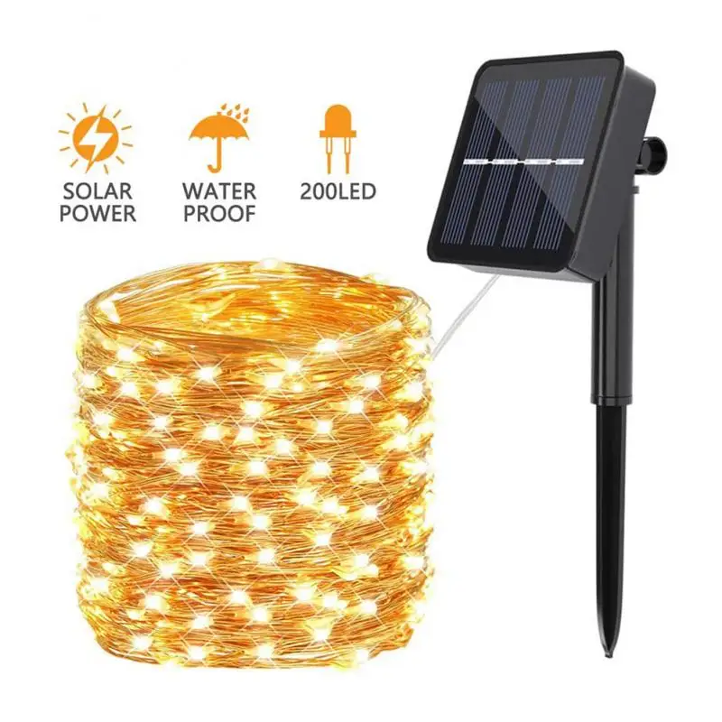 20m 200LED Copper Wire String Lights Fairy Lights Outdoor Waterproof Garden Garden Landscape Lights Holiday Decor Lights
20m 200LED Copper Wire String Lights Fairy Lights Outdoor Waterproof Garden Garden Landscape Lights Holiday Decor Lights