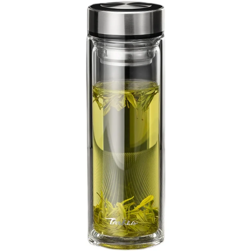 Large Capacity 1000ml Double Layer Thermal Insulation Portable Household Tea Water Separation Cup Taza Cristal Home Items WT5BLB
Large Capacity 1000ml Double Layer Thermal Insulation Portable Household Tea Water Separation Cup Taza Cristal Home Items WT5BLB