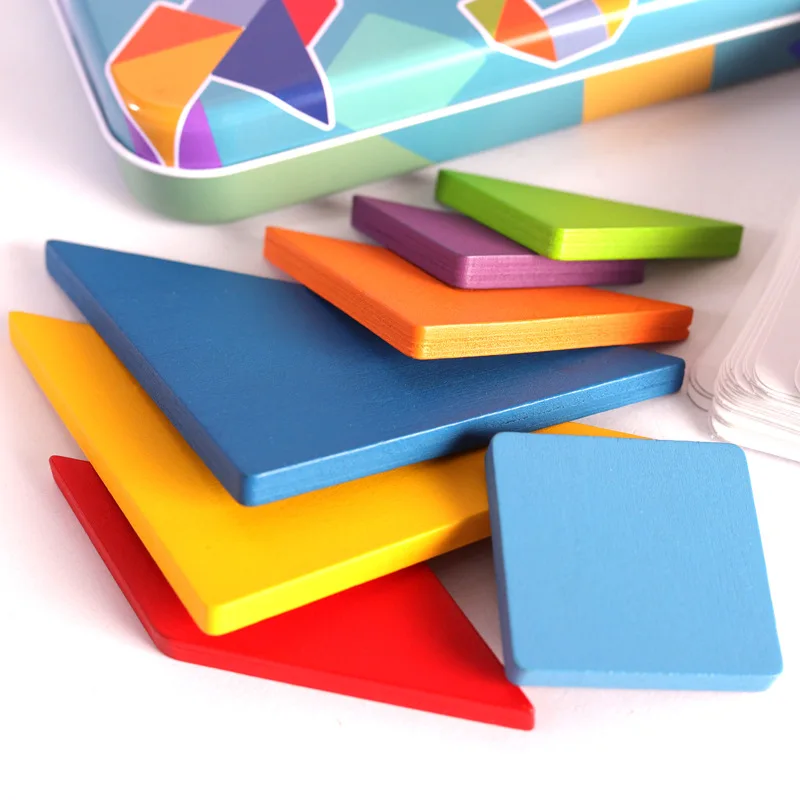 3D Wooden Pattern Animal Jigsaw Puzzle Colorful Tangram Toy Kids Montessori Early Education Sorting Games Toys Children Gift
3D Wooden Pattern Animal Jigsaw Puzzle Colorful Tangram Toy Kids Montessori Early Education Sorting Games Toys Children Gift