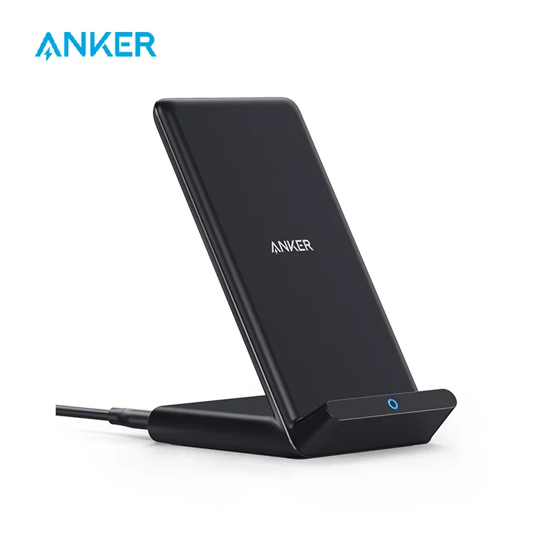 Беспроводное зарядное устройство Anker 10 Вт макс. PowerWave обновленная подставка
