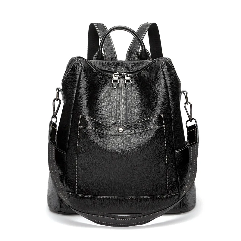 2021 Spring And Summer New Backpack Soft Leather Female Korean Version Large Capacity Easy To Take Ladies Fashion Anti-Theft
2021 Spring And Summer New Backpack Soft Leather Female Korean Version Large Capacity Easy To Take Ladies Fashion Anti-Theft