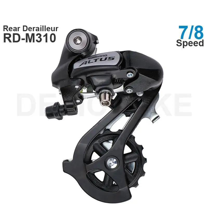 SHIMANO ALTUS RD-M310 7/8 Speed 3x7s 3x8s Mountain Bicycle Bike Riding Cycling MTB Rear Derailleur
SHIMANO ALTUS RD-M310 7/8 Speed 3x7s 3x8s Mountain Bicycle Bike Riding Cycling MTB Rear Derailleur