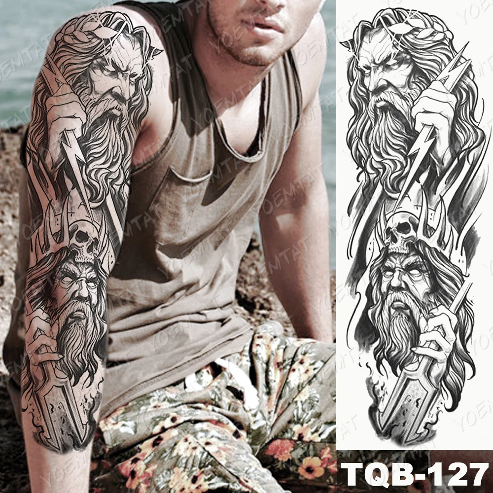 Large Arm Sleeve Tattoo Mechanical Gear Bionic Waterproof Temporary Tatto Sticker Bear Body Art Full Fake Tatoo Women Men
Large Arm Sleeve Tattoo Mechanical Gear Bionic Waterproof Temporary Tatto Sticker Bear Body Art Full Fake Tatoo Women Men
