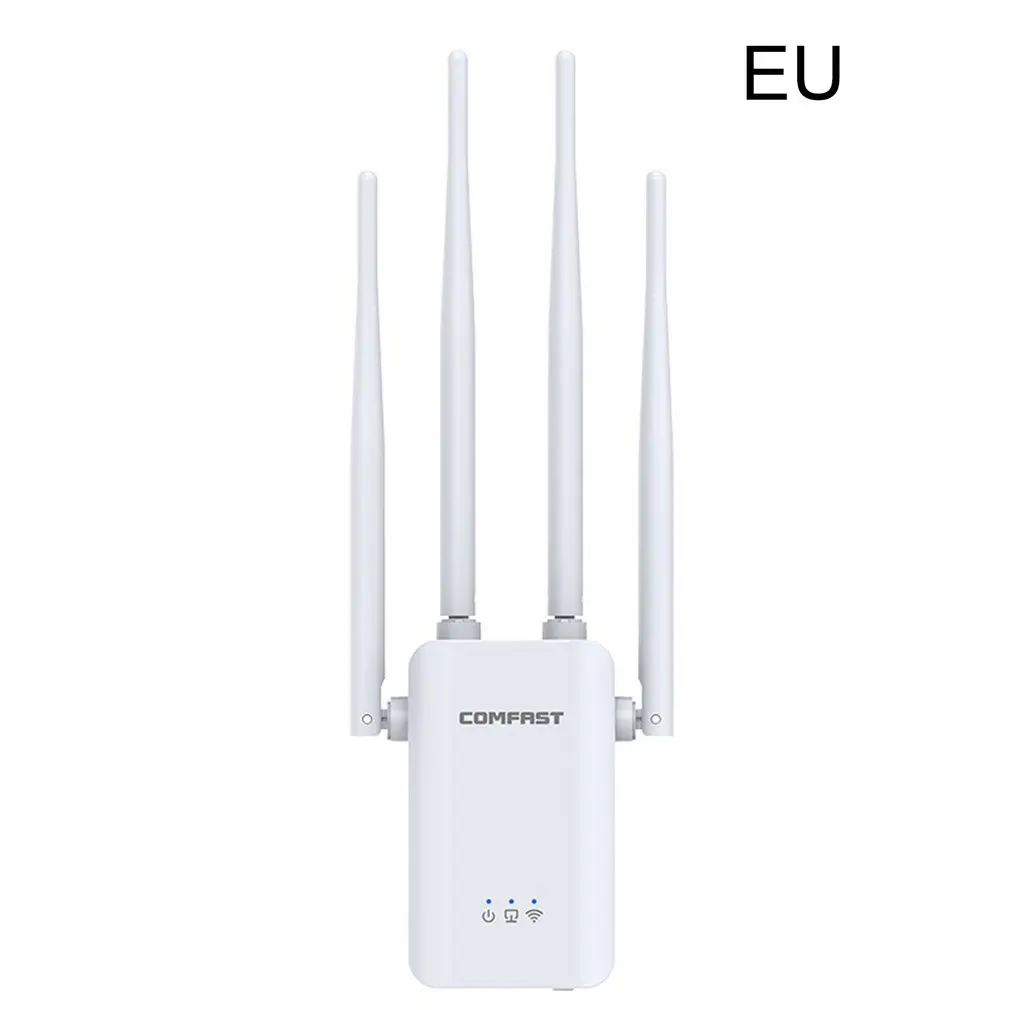 Wireless WiFi Repeater WiFi Extender 300Mbps Router WiFi Signal Amplifier WiFi Booster 4 Antennas 300Mbps Single Frequency
Wireless WiFi Repeater WiFi Extender 300Mbps Router WiFi Signal Amplifier WiFi Booster 4 Antennas 300Mbps Single Frequency