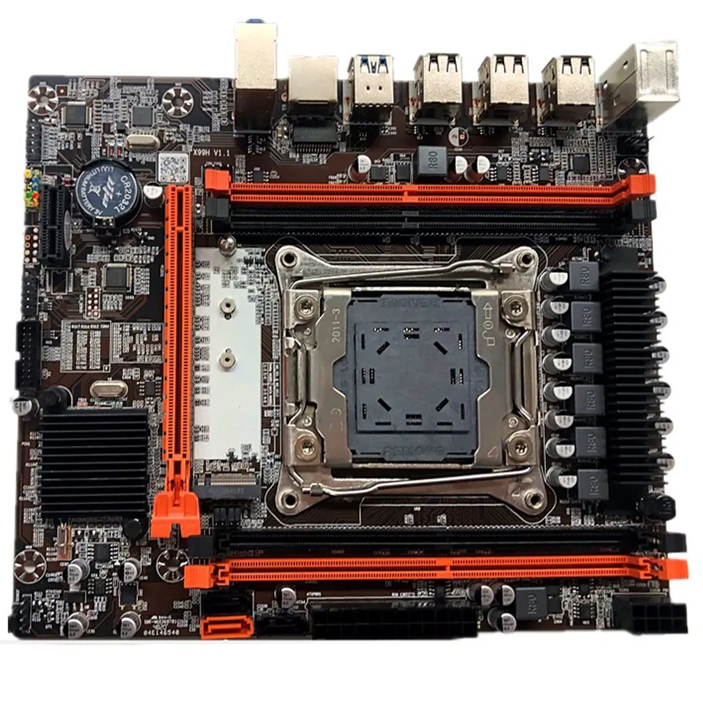 2021 Hot X99H D4(B85) Motherboard DDR4 And DDR3 M.2 WIFI-M2 USB 3.0 LGA2011-3 Pin Support E5 2678 V3 / E5 2696 V3 / E5 2629 V3
2021 Hot X99H D4(B85) Motherboard DDR4 And DDR3 M.2 WIFI-M2 USB 3.0 LGA2011-3 Pin Support E5 2678 V3 / E5 2696 V3 / E5 2629 V3