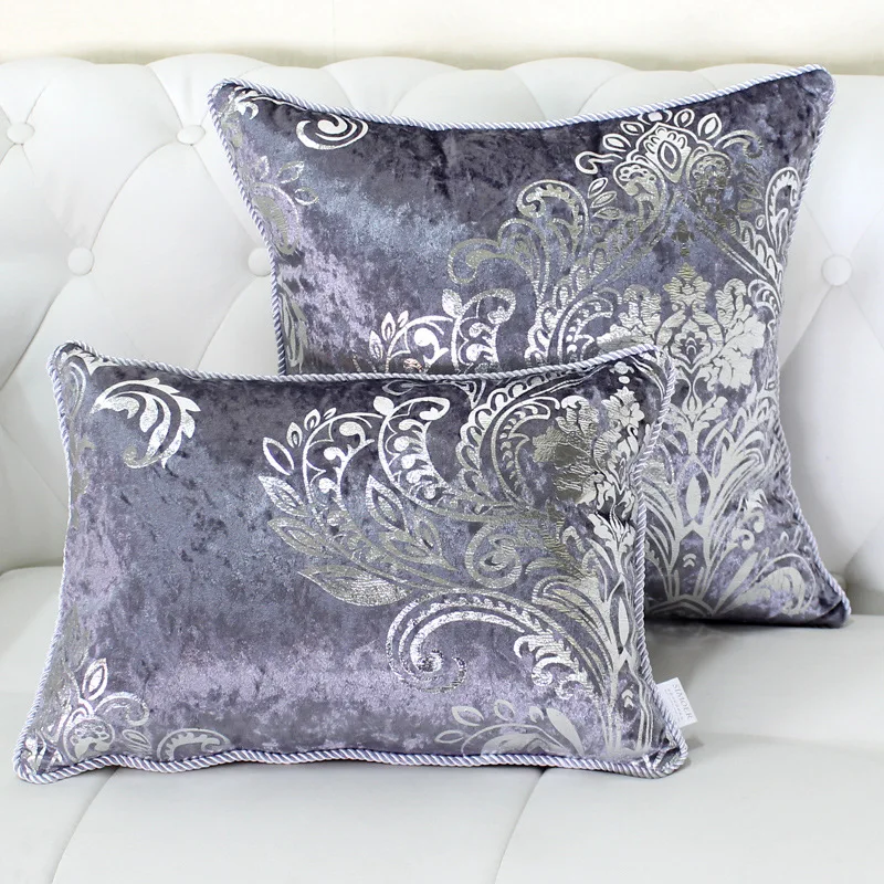 New Arrival High-End Velvet Silver Cushion Cover 45x45 50x50cm Piping Pillowcase Sofa Pillow Luxury Hot Printing
New Arrival High-End Velvet Silver Cushion Cover 45x45 50x50cm Piping Pillowcase Sofa Pillow Luxury Hot Printing