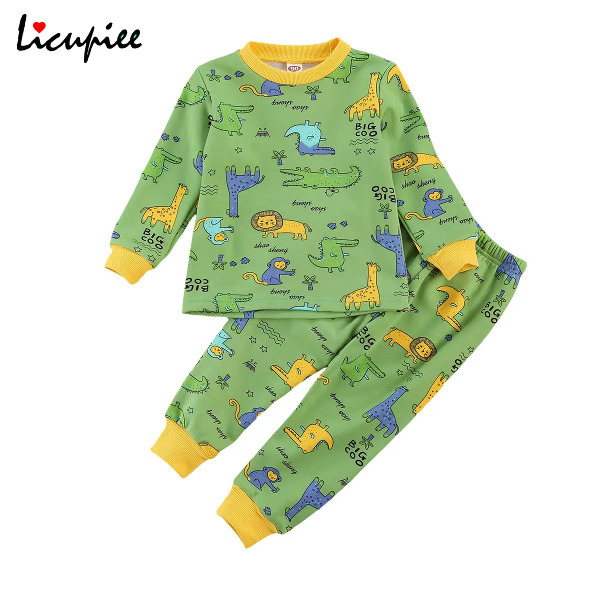 Boy's Clothing Set, Printed Round Neck Long Sleeve Top and Pants Two-piece Suit for Wearing in Spring Autumn 2-7 Years
Boy's Clothing Set, Printed Round Neck Long Sleeve Top and Pants Two-piece Suit for Wearing in Spring Autumn 2-7 Years