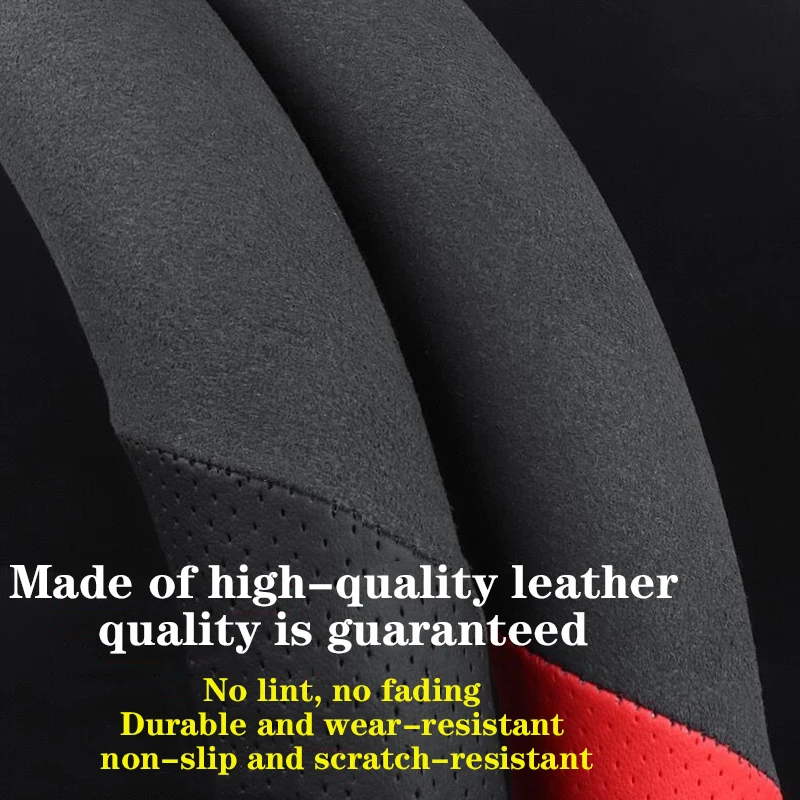 For Toyota 3D Laser Printing Logo Cow Leather Car Steering Wheel Cover Fit Fortuner Alphard Avanza Camry Corolla CHR Yaris Vios
For Toyota 3D Laser Printing Logo Cow Leather Car Steering Wheel Cover Fit Fortuner Alphard Avanza Camry Corolla CHR Yaris Vios