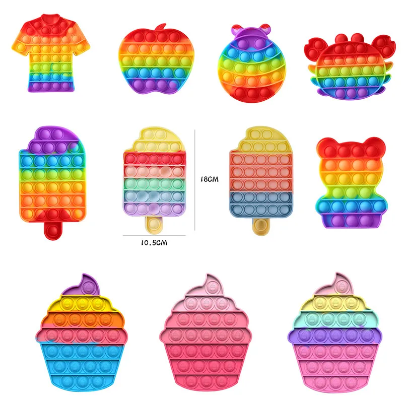 Push Bubble Antistress For Children Toy Rainbow Autism Child Slow Soft Kid Anti-Stress Ball Toys
Push Bubble Antistress For Children Toy Rainbow Autism Child Slow Soft Kid Anti-Stress Ball Toys