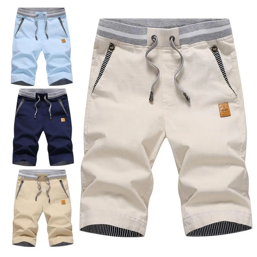 80% Hot Sales!!Summer Men Elastic Waist Solid Color All-match Pockets Drawstring Mid Rise Shorts for Vacation
80% Hot Sales!!Summer Men Elastic Waist Solid Color All-match Pockets Drawstring Mid Rise Shorts for Vacation