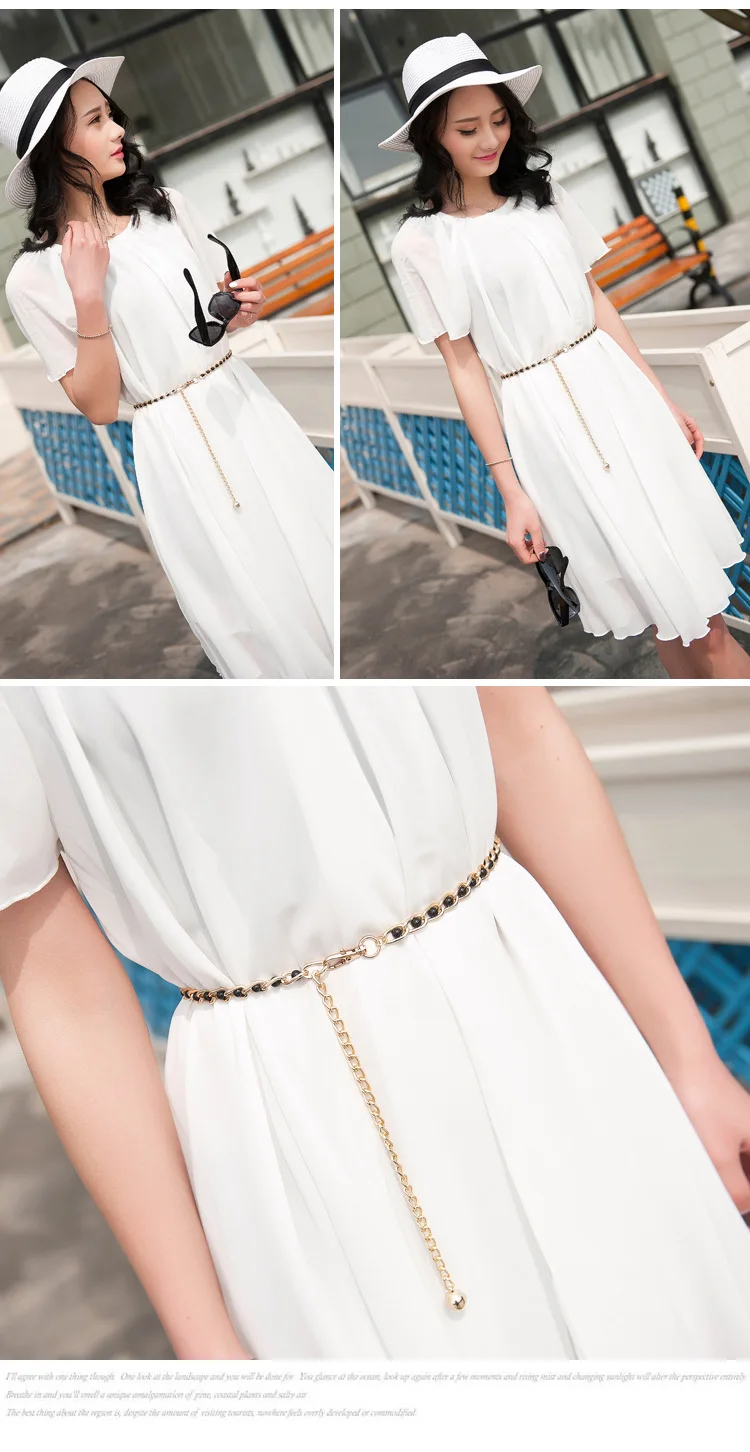 Fashion imitation pearl elegant women's Pearl waist chain dress decoration dress belt dress accessories 9 colors
Fashion imitation pearl elegant women's Pearl waist chain dress decoration dress belt dress accessories 9 colors
