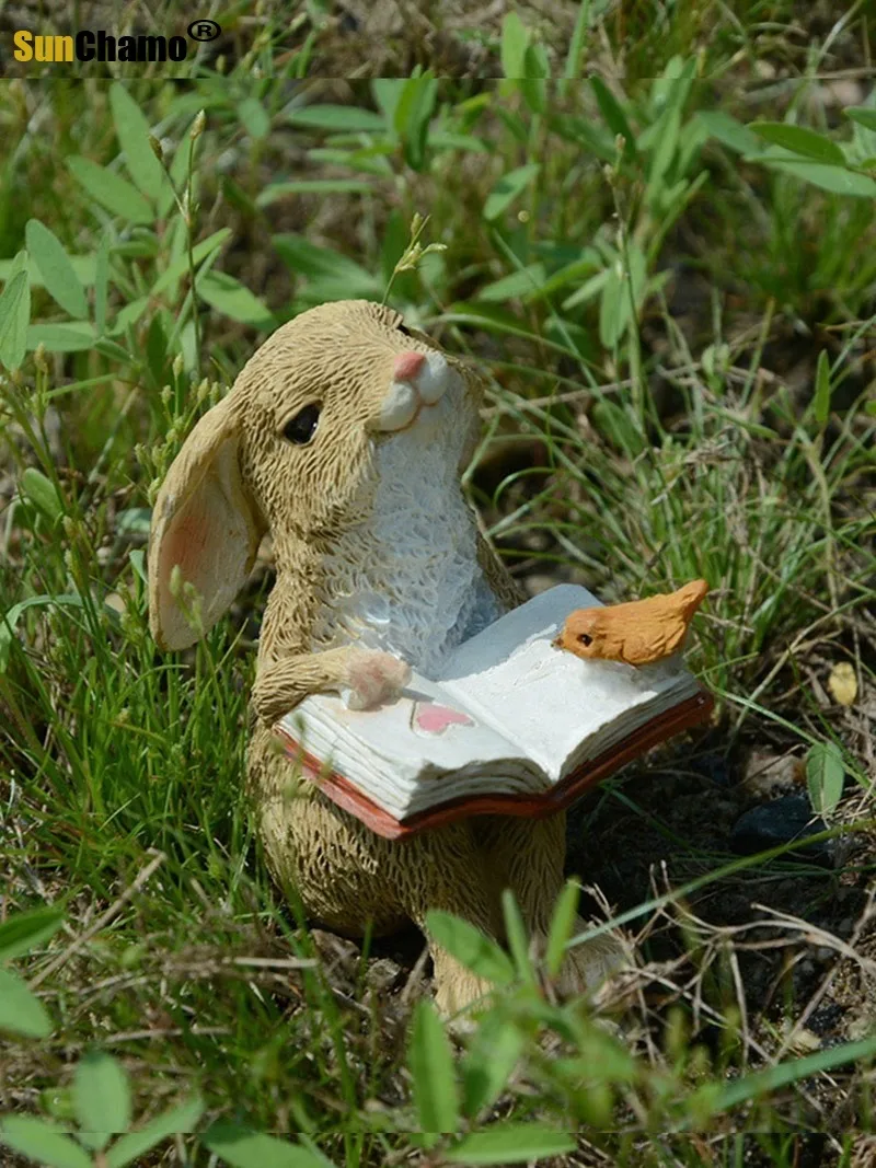 New Fashion Cute Rabbit Decoration Decorations Doll Garden Car Resin Creative Small Birthday Gift Animal Rustic Home Decor 
New Fashion Cute Rabbit Decoration Decorations Doll Garden Car Resin Creative Small Birthday Gift Animal Rustic Home Decor