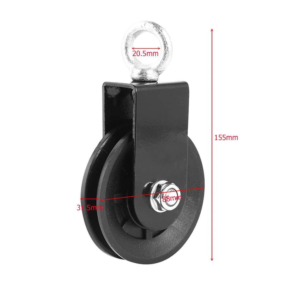 Stainless Steel Wheel Lifting Pulley Pulley Training Bearing Heavy Workout Fitness Gym Equipment Workout Comfortable Decoration
Stainless Steel Wheel Lifting Pulley Pulley Training Bearing Heavy Workout Fitness Gym Equipment Workout Comfortable Decoration