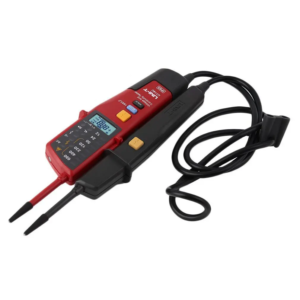 UNI-T UT18C LCD Digital Voltage Continuity Tester Auto Range RCD Phase Rotation Multimeter Continuity Tester
UNI-T UT18C LCD Digital Voltage Continuity Tester Auto Range RCD Phase Rotation Multimeter Continuity Tester